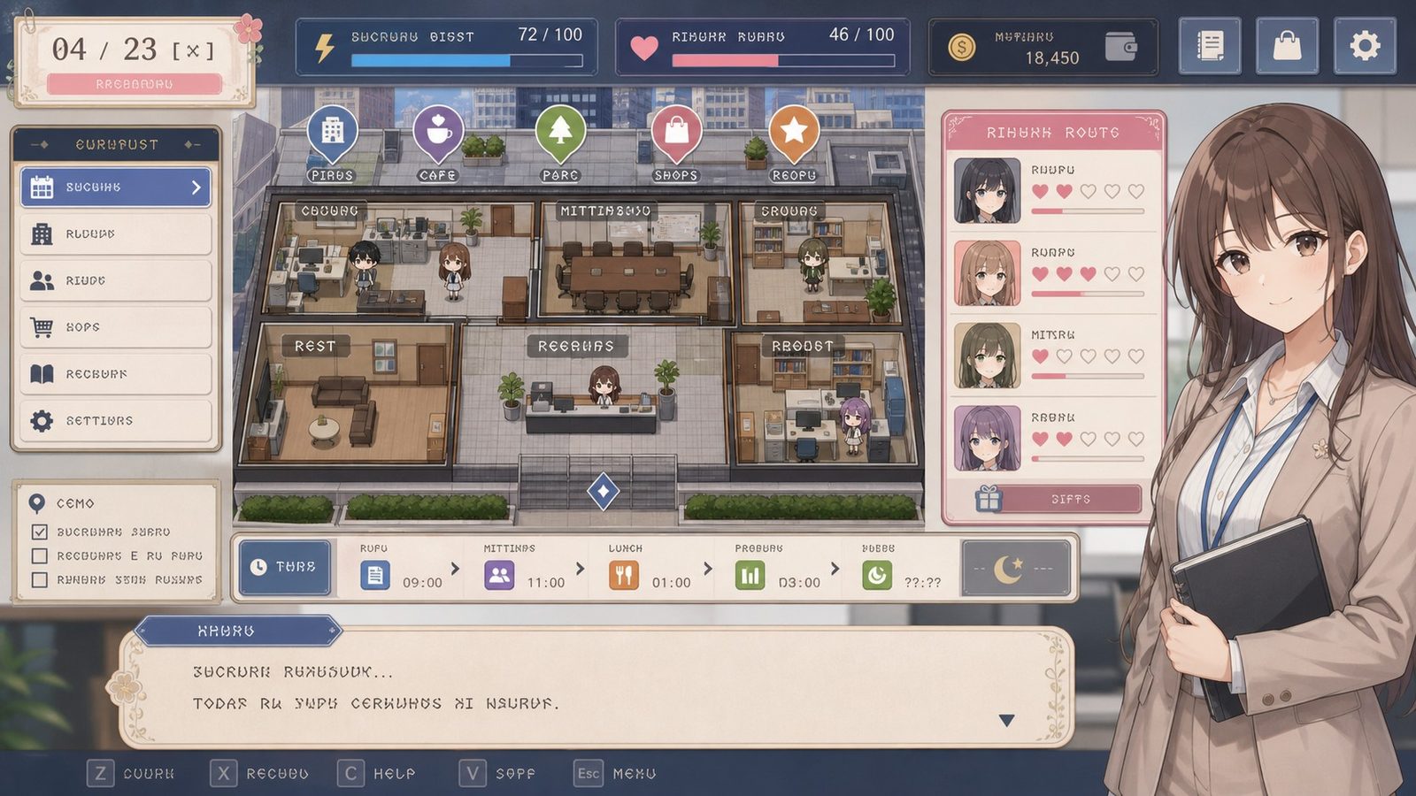 职场女友带回家v1 版本内容 玩法截图 2